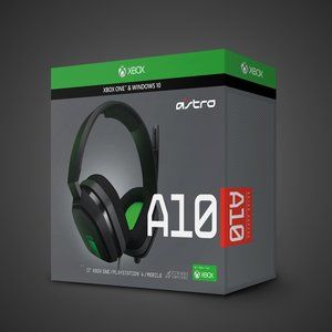 A10 Gaming Headset for XB1 with Flip-to-Mute Microphone, GreenBlack